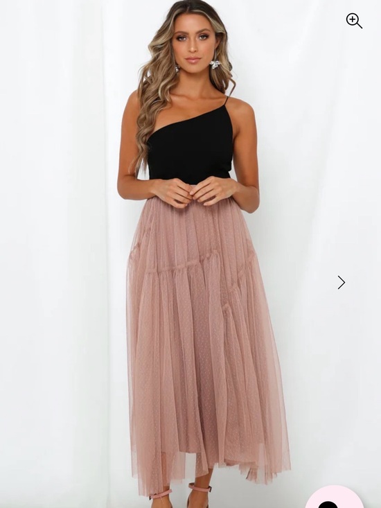 Hello Molly Dresses & Skirts - ANOTHER FAIRYTALE MIDI SKIRT DARK BLUSH